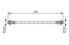Fren Hortumu; Arka. 255.00 Mm Bosch 1987481402