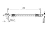 Fren Hortumu; Arka. 280.00 Mm Bosch 1987481082