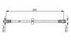 Fren Hortumu; Arka. 360.00 Mm Bosch 1987481002