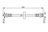 Fren Hortumu; Arka. 360.00 Mm Bosch 1987481017