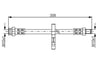 Fren Hortumu; Arka. 385.00 Mm Bosch 1987481019