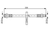 Fren Hortumu; Arka. 385.00 Mm Bosch 1987481019