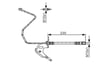 Fren Hortumu Sağ; Arka. 230.00 Mm Bosch 1987481162