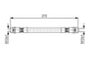 Fren Hortumu. 270.00 Mm Bosch 1987476404