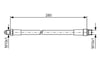 Fren Hortumu. 280.00 Mm Bosch 1987476424