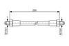 Fren Hortumu. 280.00 Mm Bosch 1987476267