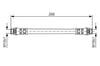 Fren Hortumu. 288.00 Mm Bosch 1987476557