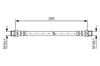 Fren Hortumu. 290.00 Mm Bosch 1987476061
