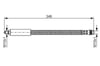 Fren Hortumu. 346.00 Mm Bosch 1987476859