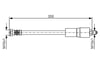 Fren Hortumu. 355.00 Mm Bosch 1987476751