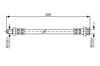 Fren Hortumu. 385.00 Mm Bosch 1987481018