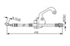 Fren Hortumu. 435.00 Mm Bosch 1987481299