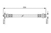 Fren Hortumu. 504.00 Mm Bosch 1987481034
