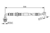 Fren Hortumu. 508.00 Mm Bosch 1987476932
