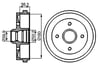 Fren Kampanası 180 / 74.5 Mm Bosch 0986477002