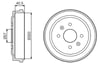 Fren Kampanası - 200 / 40.5 Mm Bosch 0986477225