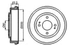 Fren Kampanası 200X43.5Mm Bosch 0986477081