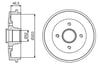 Fren Kampanası 203 / 46.5 Mm Bosch 0986477184