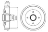 Fren Kampanası 203 / 46.5 Mm Bosch 0986477253
