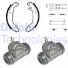 Fren Pabuç Kiti Arka Renault 21. Super 5. 9. Express. Rapid 10/81>10/96 Delphı Kp766