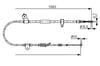 Fren Teli. 1583 Mm Bosch 1987482296