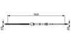 Fren Teli. 1620 Mm Bosch 1987482448