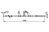 Fren Teli. 1888 Mm Bosch 1987482532