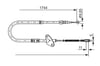 Fren Teli. 1760 Mm Bosch 1987477121