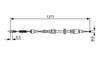 Fren Teli. 1373 Mm Bosch 1987477309