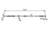 Fren Teli. 1823 Mm 1987482295 Bosch 1987482297