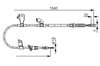 Fren Teli. 1540 Mm Bosch 1987482271