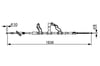Fren Teli. 1836 Mm Bosch 1987482531