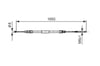 Fren Teli. 1693 Mm Bosch 1987477532
