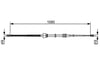 Fren Teli. 1580 Mm Bosch 1987482446