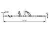 Fren Teli. 1712 Mm Bosch 1987482529