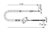 Fren Teli. 1744 Mm Bosch 1987477122