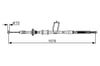 Fren Teli. 1578 Mm Bosch 1987482173