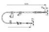 Fren Teli. 1570 Mm Bosch 1987482272