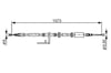 Fren Teli. 1573 Mm Bosch 1987482313