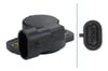 Gaz Kelebeği Konumu Sensörü.5V.Siyah.Sürtünme Potansiyometresi.Alfa Romeo/Dacia/Fiat/Lancia/Renault Hella 6Px008476451
