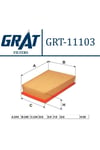 Hava Fıltresı Megane Iı Scenıc Iı 1.4 16v 1.6 16v 1.5 Dcı 1.9 Dcı (GRT-11103)