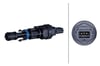 Hız/Devir Sayısı Sensörü.12V.3-Kutuplu.Renault Clio-Kangoo-Logan-Sandero/Stepway-Sc Nic Hella 6Pu009145301