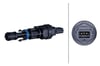 Hız/Devir Sayısı Sensörü.12V.3-Kutuplu.Renault Clio-Kangoo-Logan-Sandero/Stepway-Sc Nic Hella 6Pu009145301