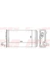 Kalorifer Radyatoru Mekanik ( Fiat : Tempra Tipo ) 250X158X42 - Mga-81400