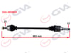 Komple Aks Sağ Bıpper 1.4 Hdı 07 > 883Mm Gva 4450820