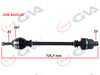 Komple Aks Sağ Clıo Iı 1.4İ 16V 98-05 Abs Li 26Diş 726Mm Gva 4414110