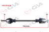 Komple Aks Sağ Kangoo 1.9Dtı 98-08 721Mm Gva 4414120