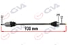 Komple Aks Sağ Opel-Merıva A 1.6 03-10 Abs Li 29 Diş 930Mm Gva 4490910