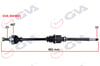 Komple Aks Sağ P206 1.6 16V-P206 Cc 00 > Abs Li 48Diş 881Mm Gva 4443021