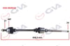 Komple Aks Sağ Scudo-Expert-Jumpy 1.9D 96-06 Abs Li 48Diş 938Mm Gva 4429210